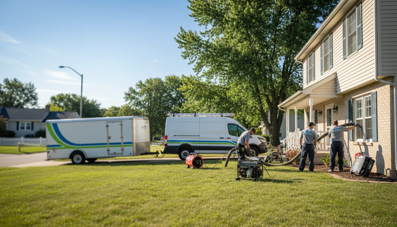 Flooded Basement Restoration And Cleanup With Repair in Absaraka, ND near me